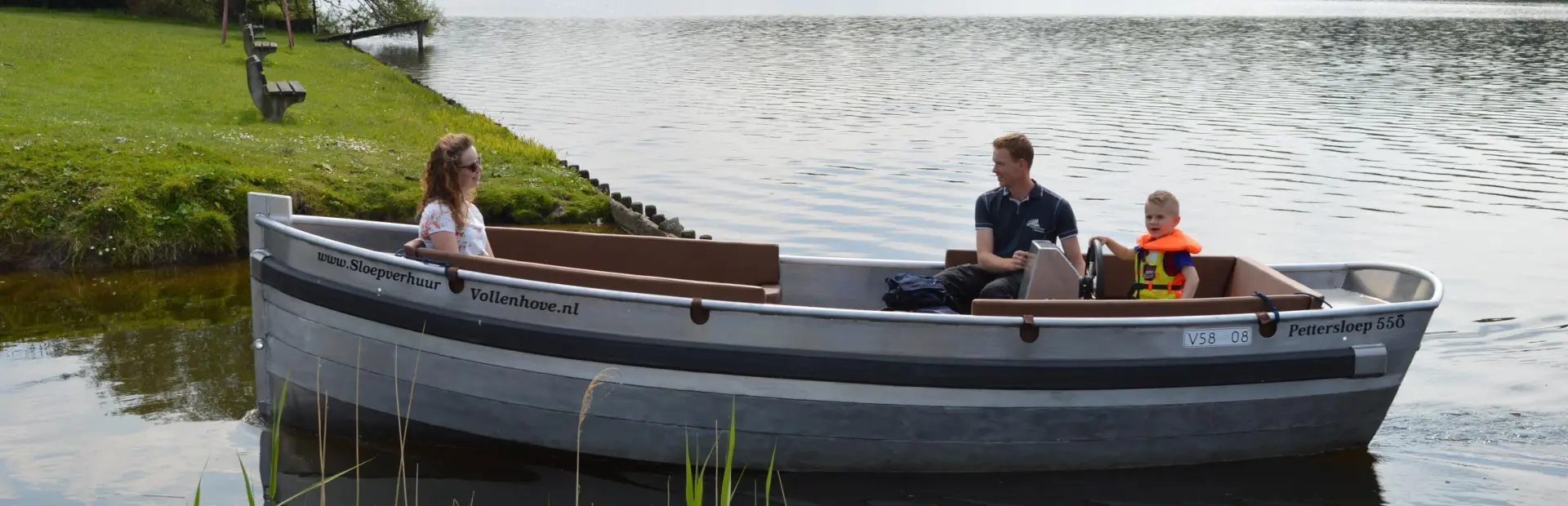 Holland Campings Ferienpark t Akkertien_Bootsfahrt