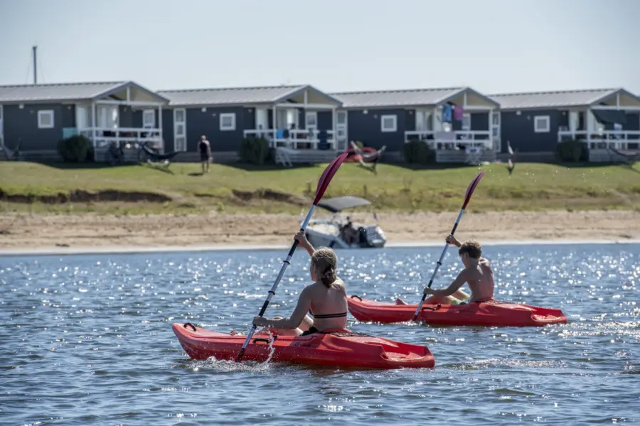 Holland Campings Ferienpark Eilandvan Maurik Kanu