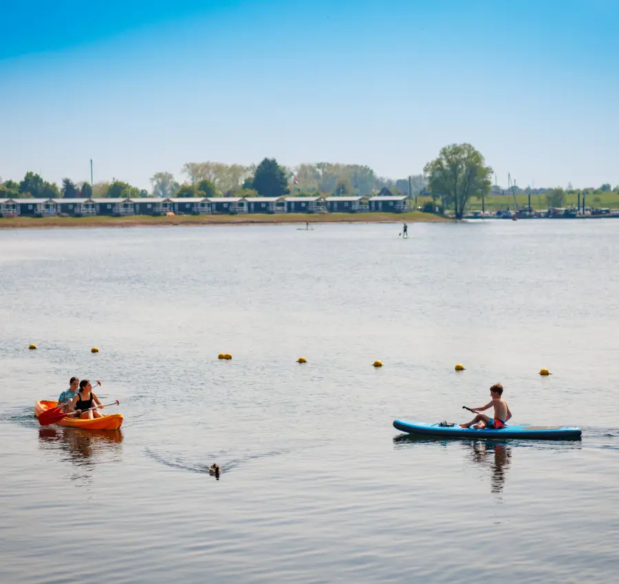 Holland Campings Ferienpark Eiland van Maurik am Wasser
