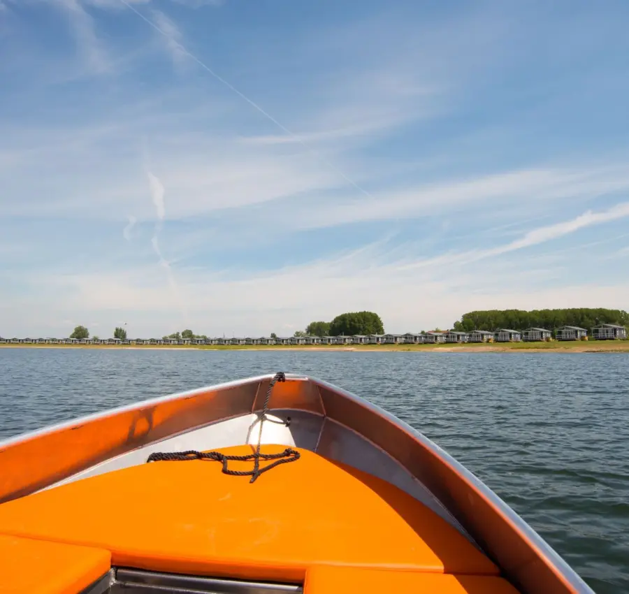 Holland Campings Ferienpark Eilandvan Maurik Bootfahren