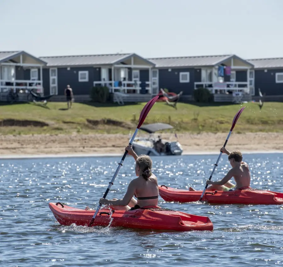 Holland Campings Ferienpark Eilandvan Maurik Kanu