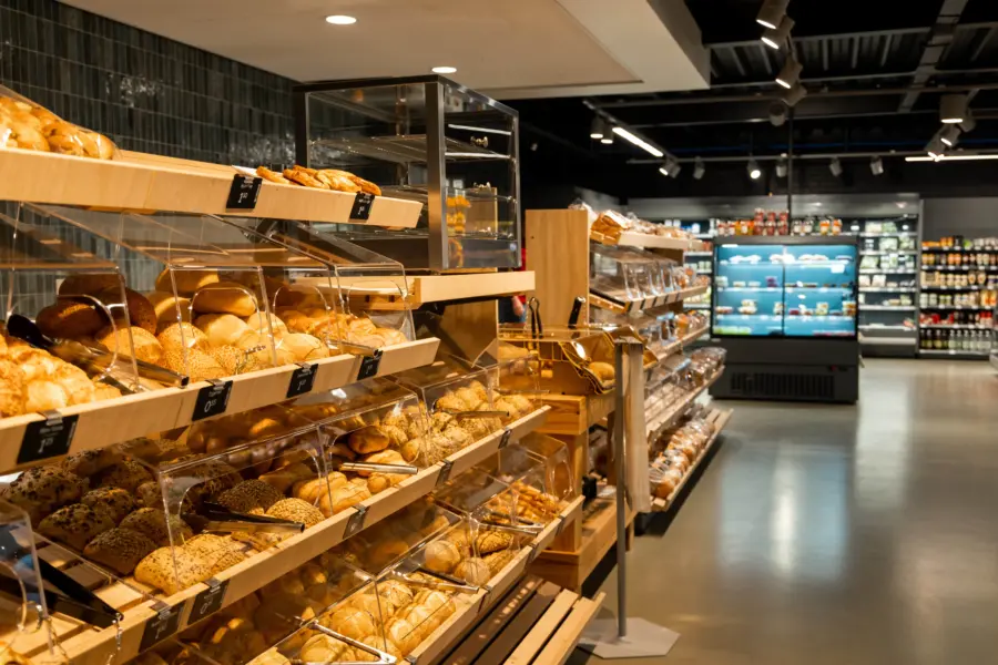 Holland Campings Twee Bruggen Bäckerei Supermarkt