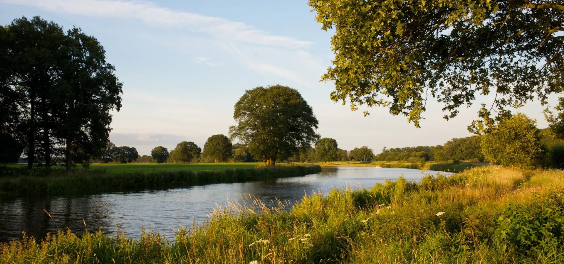 Camping bei Ommen Fluss Vechte