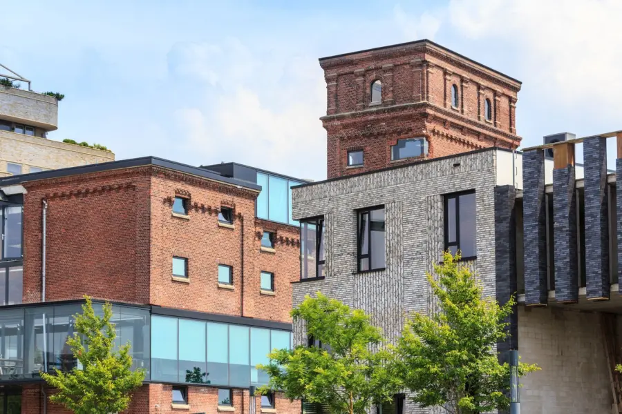 Enschede Alt und Neubauten im Stadtviertel Roombeek 4 Jurjen Drenth