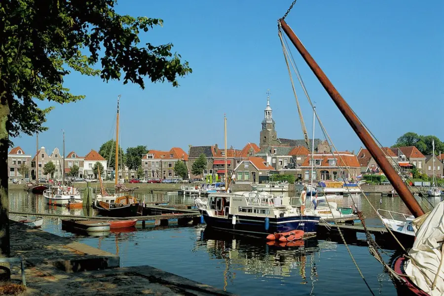 Umgebung Vollenhove Hafen Blokzijl