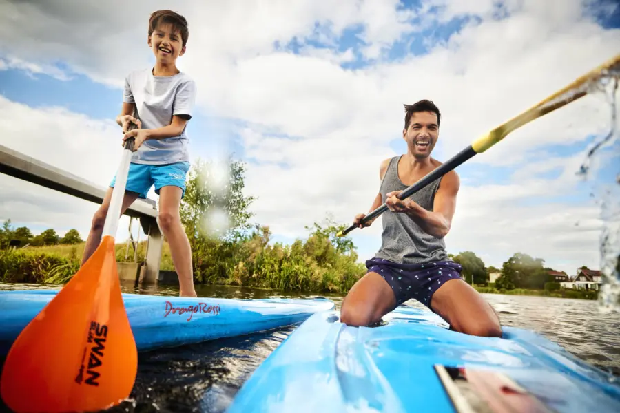 Varen met het gezin in Hardenberg 3