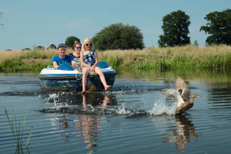 Op de regge varen