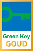 Green key logo witruimte