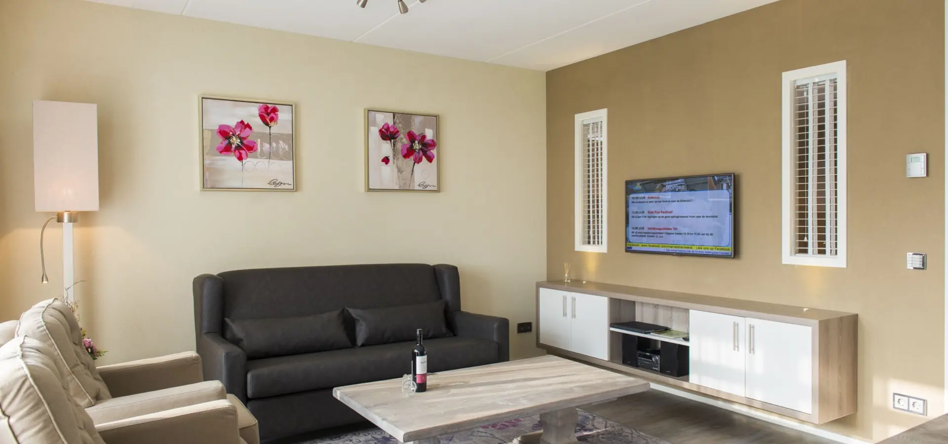 Wohnzimmer Hotel - Ferienpark Marveld Recreatie