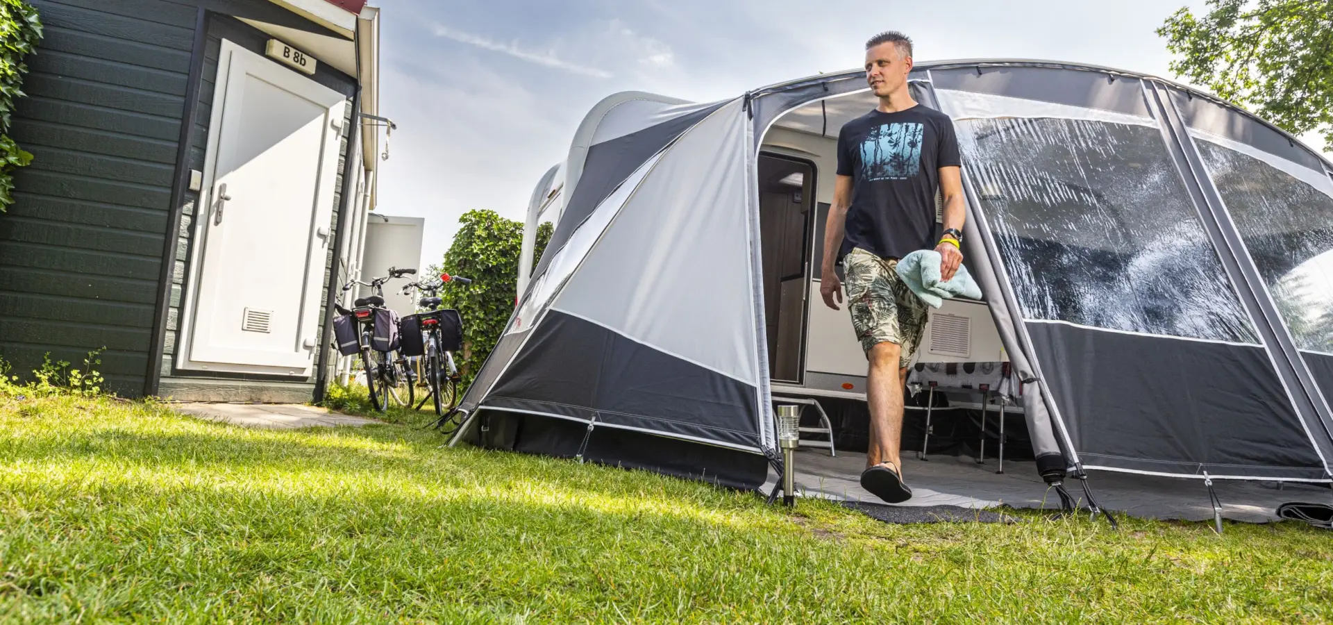 Campingplatz mit Privat Sanitär - Ferienpark Marveld Recreatie