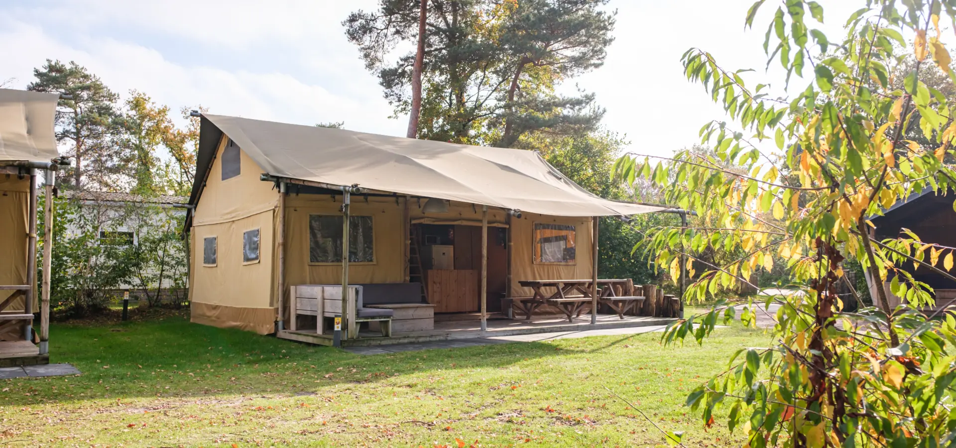 Verandalodge Herfst