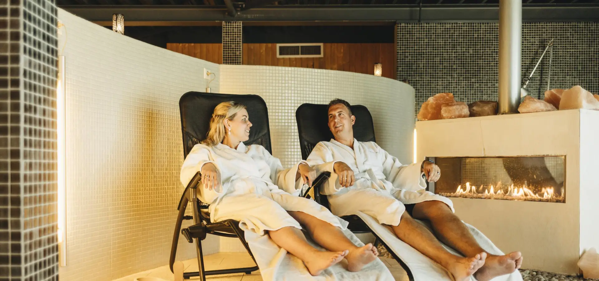 Hollandcampings Ferienpark Beerze Bulten Wellnessbereich