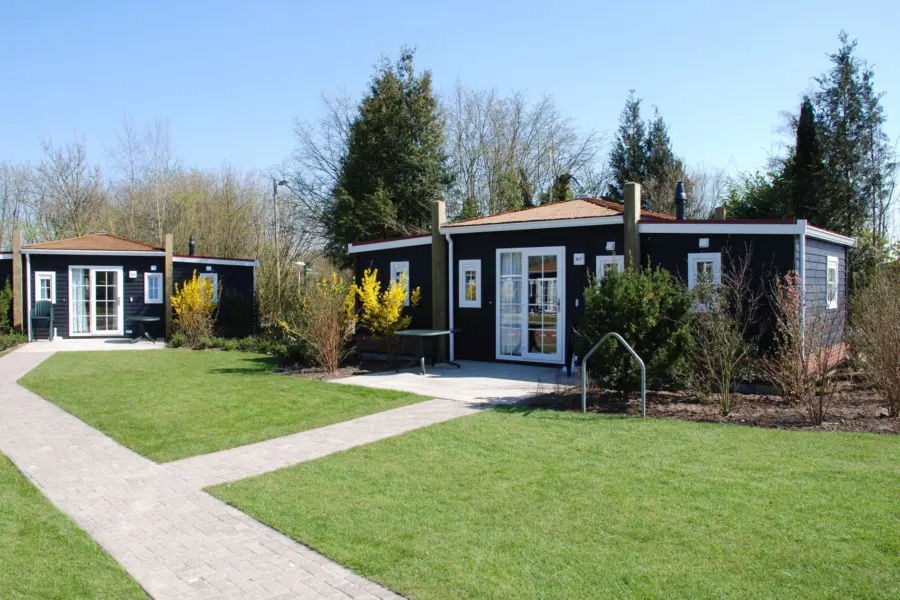 Außenansicht Achterhoek Chalet - Ferienpark Marveld Recreatie