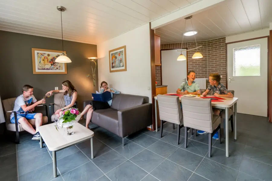 Wohnzimmer Bungalow BR50 - Ferienpark Marveld Recreatie