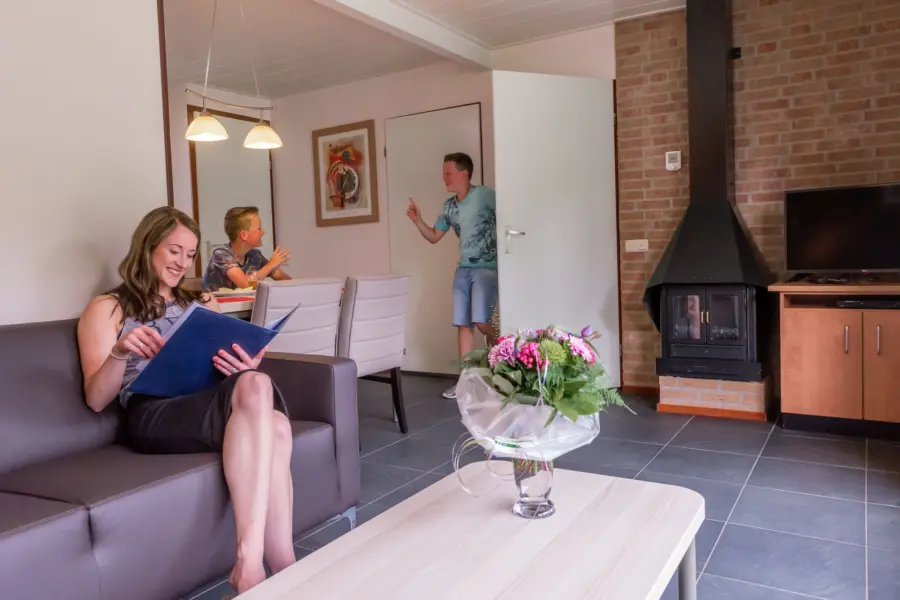 Wohnzimmer Bungalow BR50 - Ferienpark Marveld Recreatie