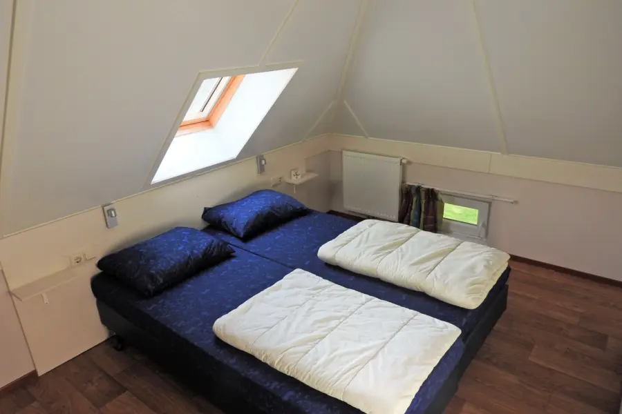 Bungalow Heuhaufen Schlafzimmer - Ferienpark Marveld Recreatie