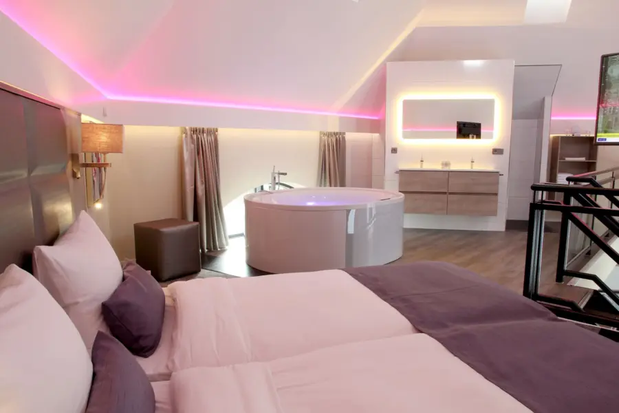 Hotel Turmzimmer Schlafzimmer - Ferienpark Marveld Recreatie