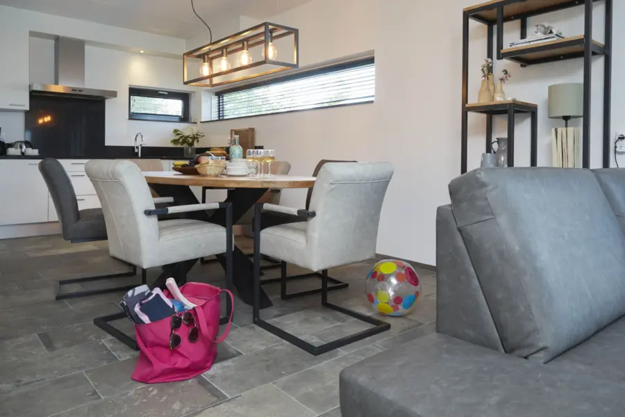 Luxus Villa am Teich - Wohnzimmer - Ferienpark Marveld Recreatie