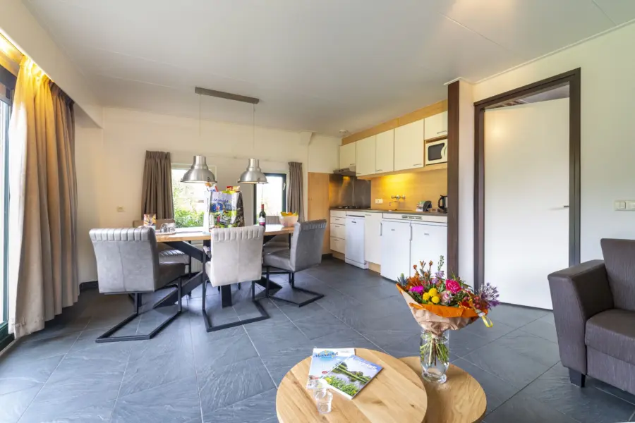 Ferienhaus VWL8 Wohnzimmer- Ferienpark Marveld Recreatie