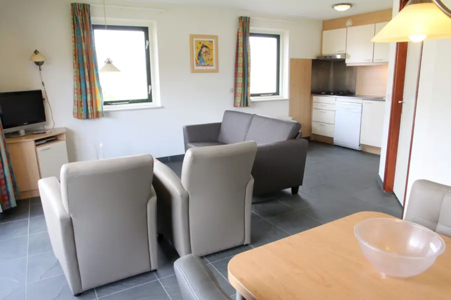Wohnzimmer Ferienhaus DUO4 - Ferienpark Marveld Recreatie