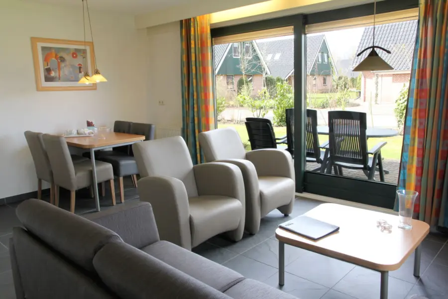 Wohnzimmer Ferienhaus DUO8 - Ferienpark Marveld Recreatie