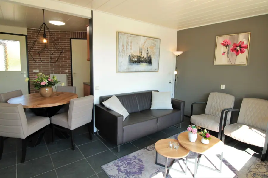 Wohnzimmer Hotel Bungalow - Ferienpark Marveld Recreatie