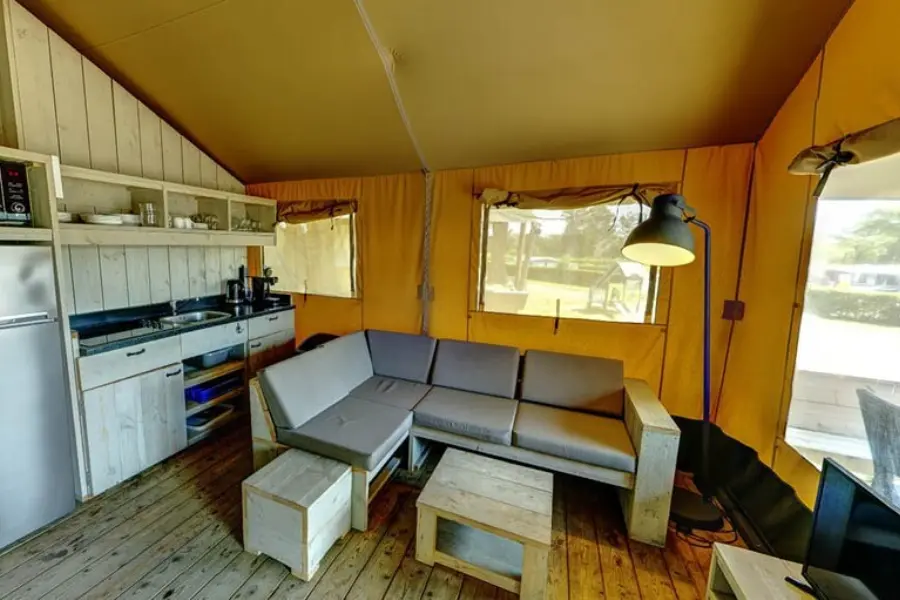 Tentlodgeinterieur