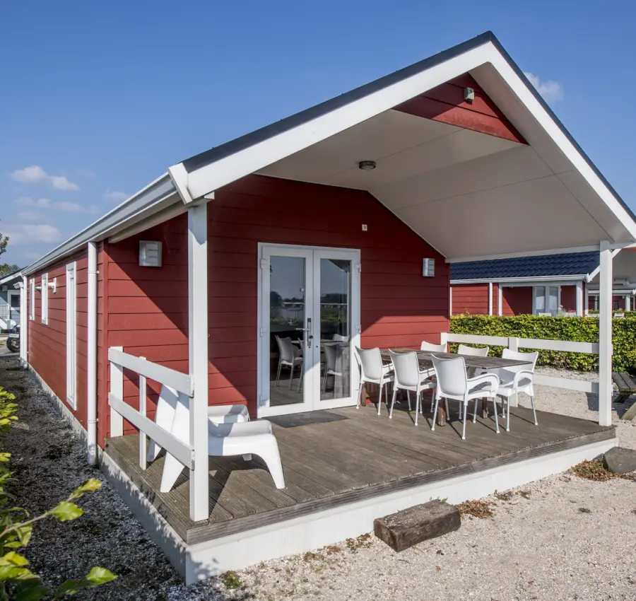 Holland Campings Ferienpark Eilandvan Maurik Rivierlodge 1
