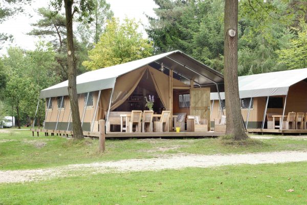 Glamping in Holland - Safarizelt Campingplatz De Wildhoeve