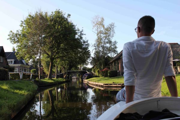 Camping bei Giethoorn, das Venedig des Nordens